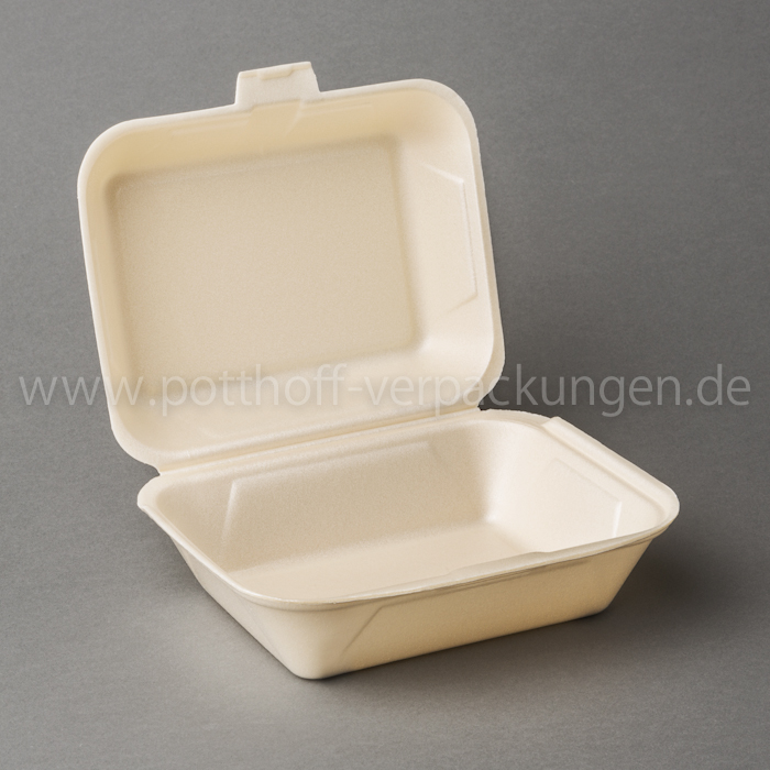 Lunch-Box, klein, beige 145mmX185mmX74 Image
